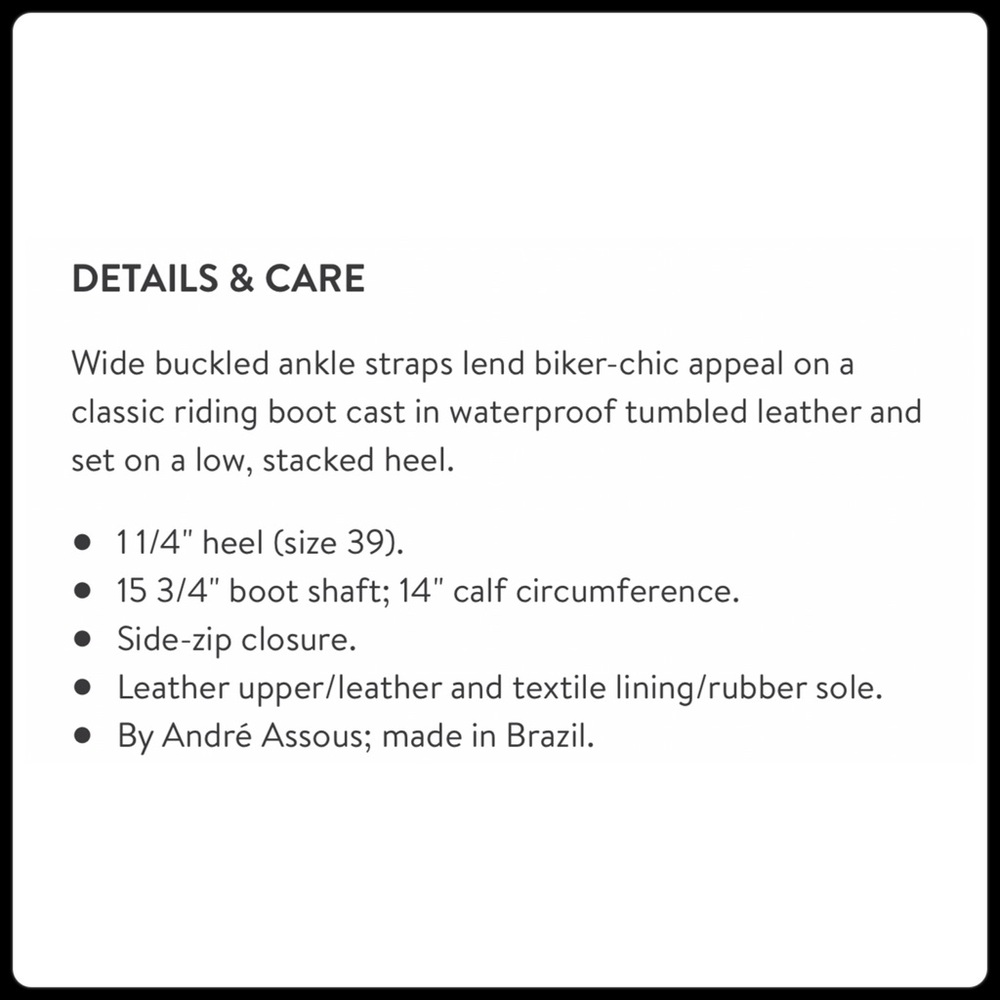 ❌unavailable❌Andre Assous tall riding boots - Picture 7 of 7